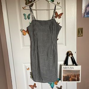 ROMWE Checkered dress